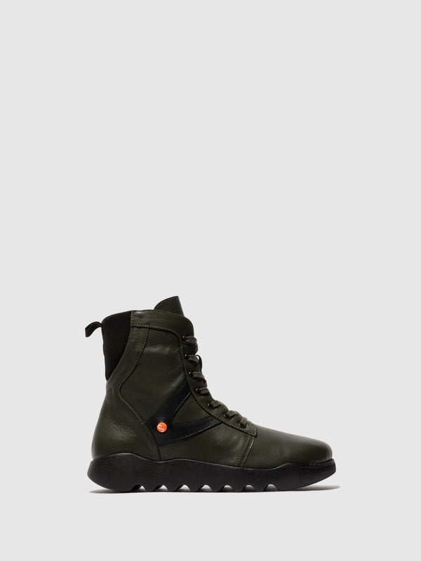 Botas com Atacadores WIDI728SOF MILITARY W/BLACK NEOPRENE